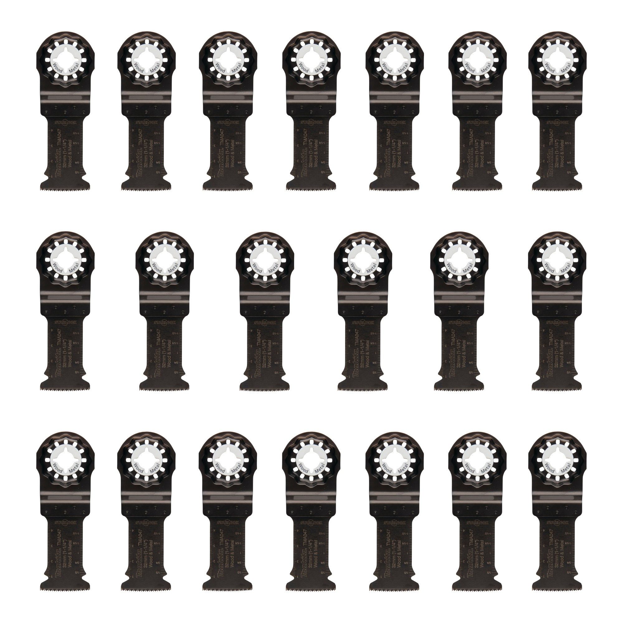 Makita Tauchsägeblatt TMA047 Tauchsägeblatt Set 20 tlg. Starlock OIS / Plus / Max