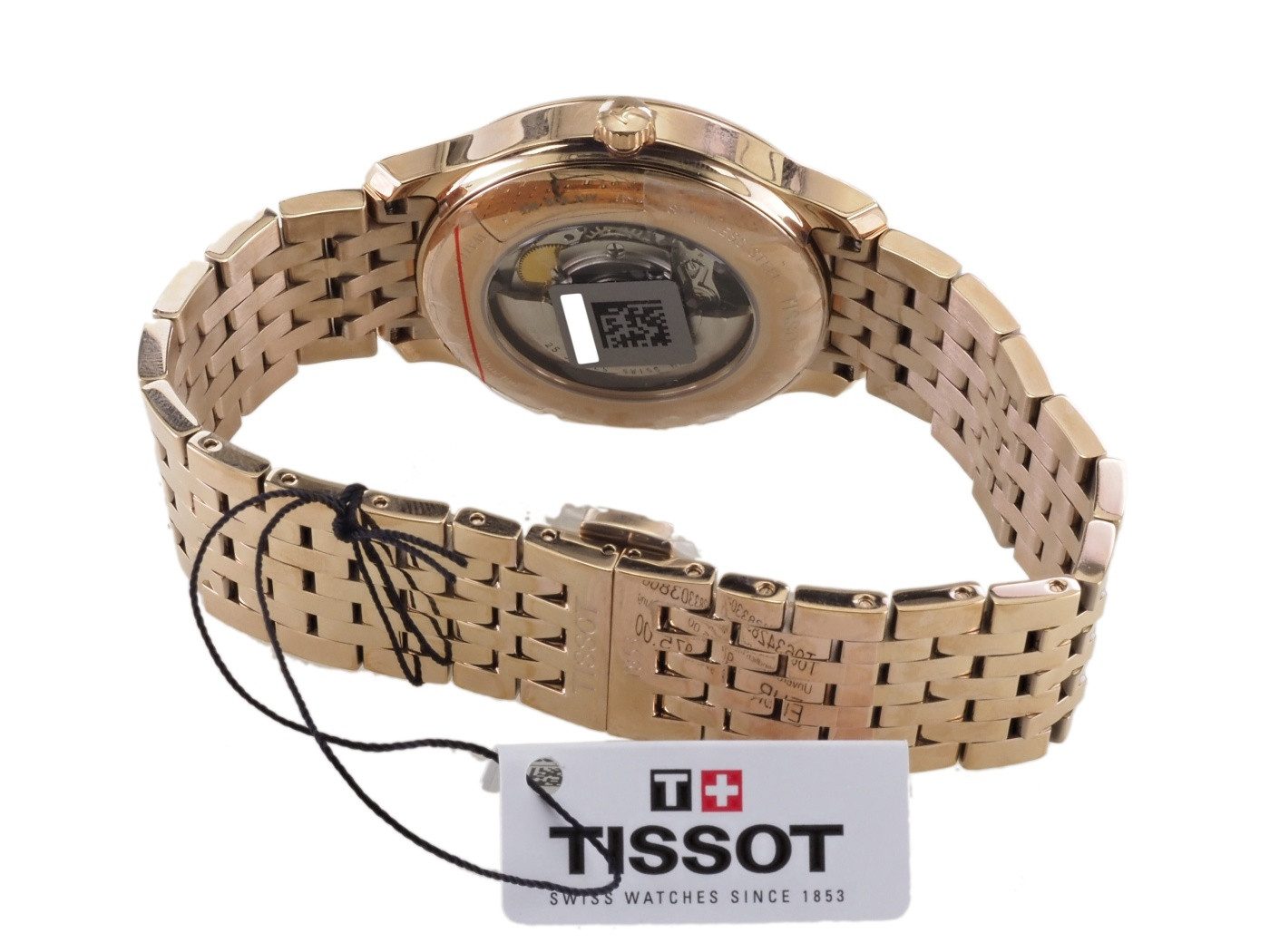 Tissot Automatikuhr Tissot Herren Automatik Uhr T-Classic Tradition T0634283303800, (Rosegold)
