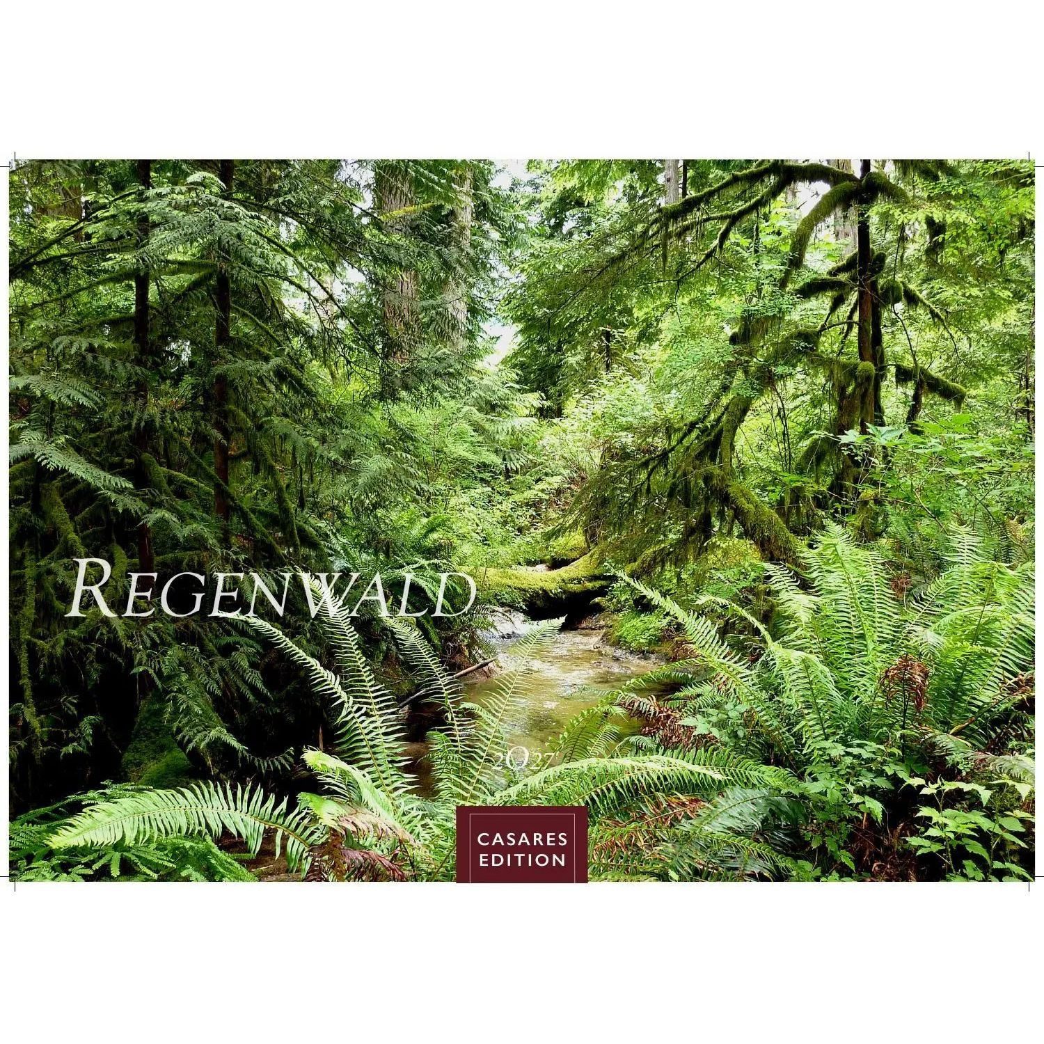 Wandkalender Regenwald Kalender 2027 - Wandkalender, Fotokalender Naturkalender...