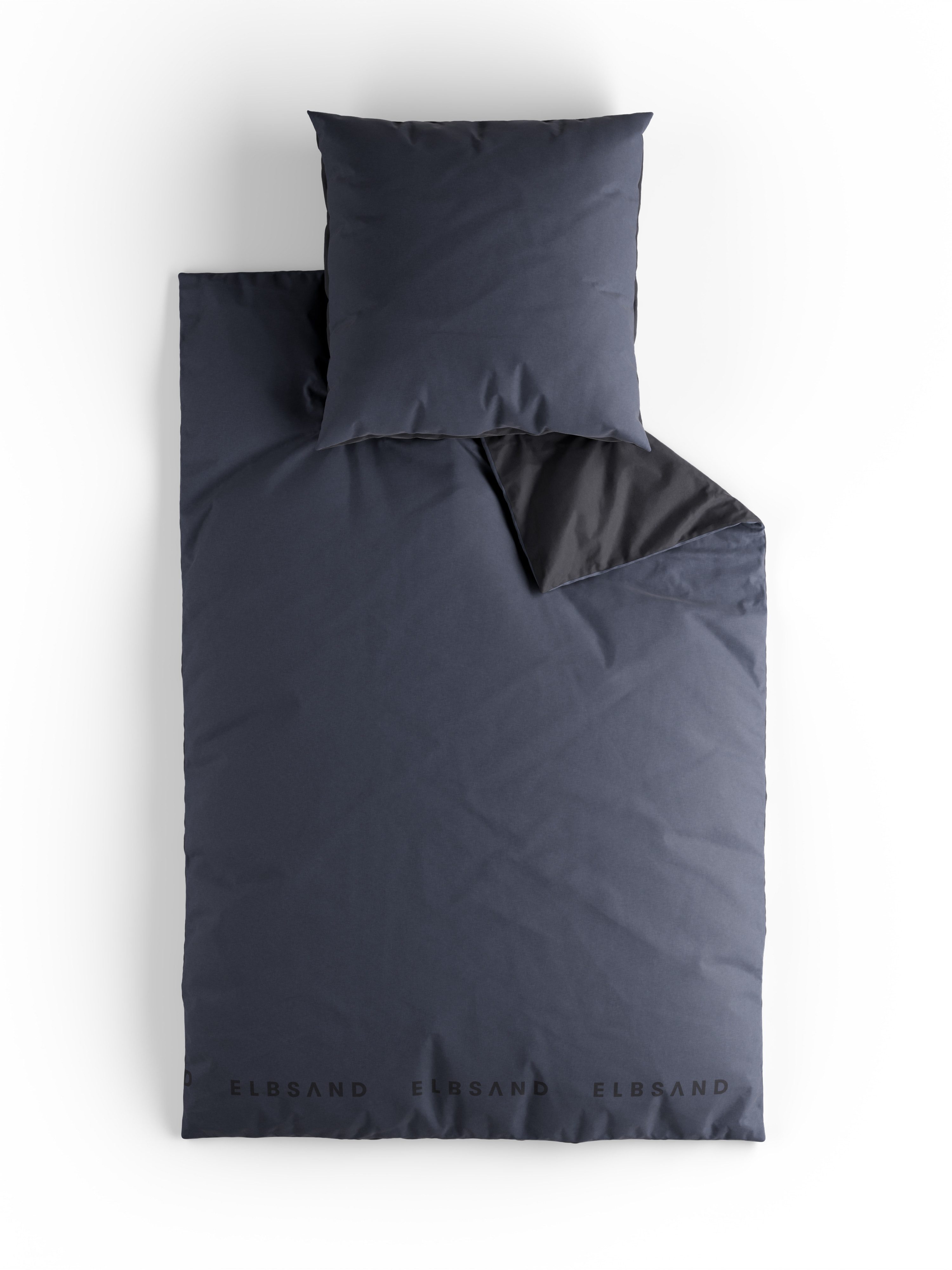 Elbsand Home Bettwäsche, 100% Baumwolle, Satin, 2 teilig