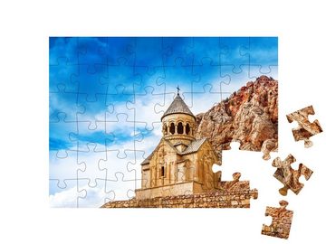 puzzleYOU Puzzle Noravank Kloster in Armenien, 48 Puzzleteile, puzzleYOU-Kollektionen Armenien