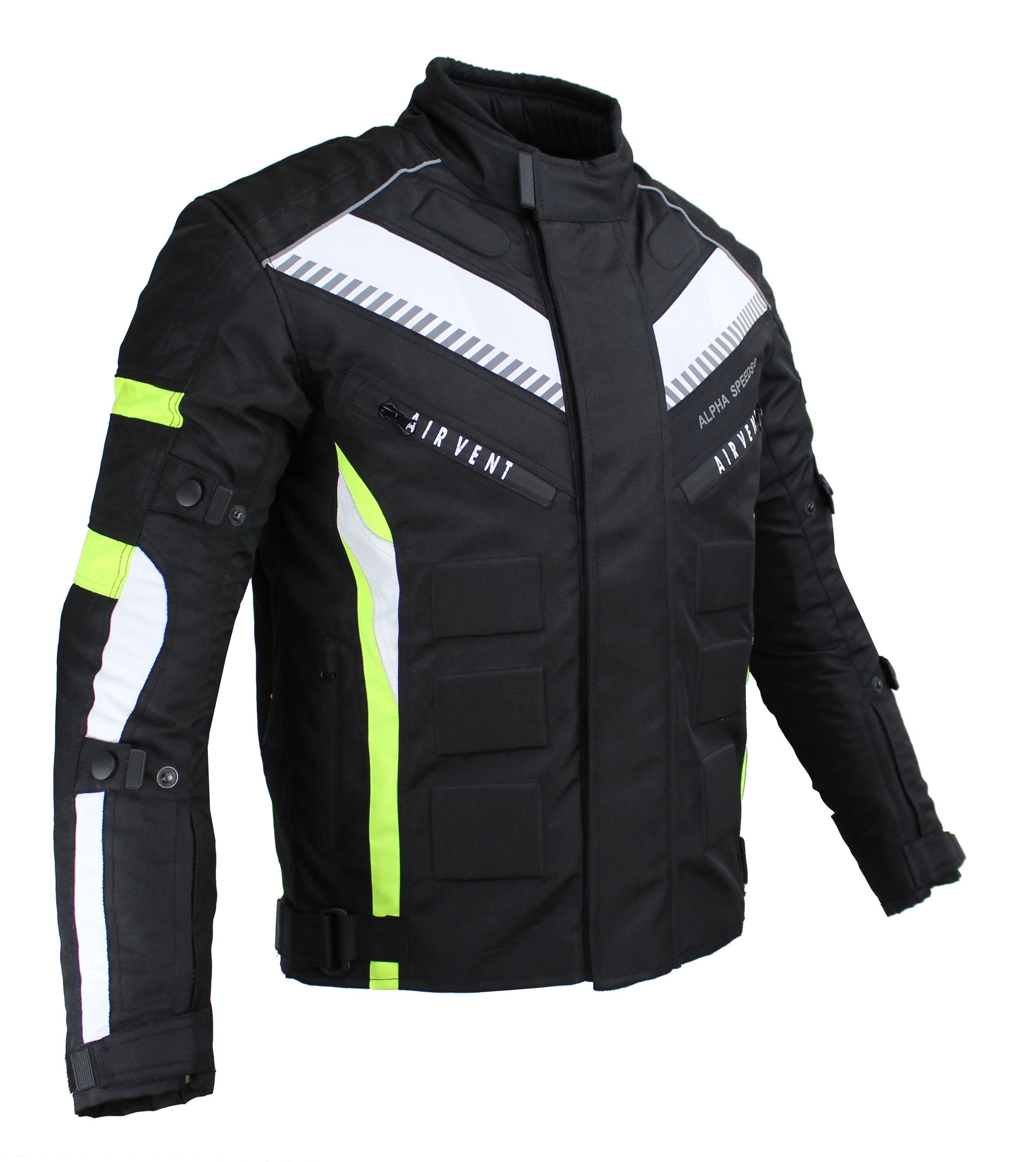 Alpha Speeds Motorradjacke Herren Motorrad Biker günstig online kaufen