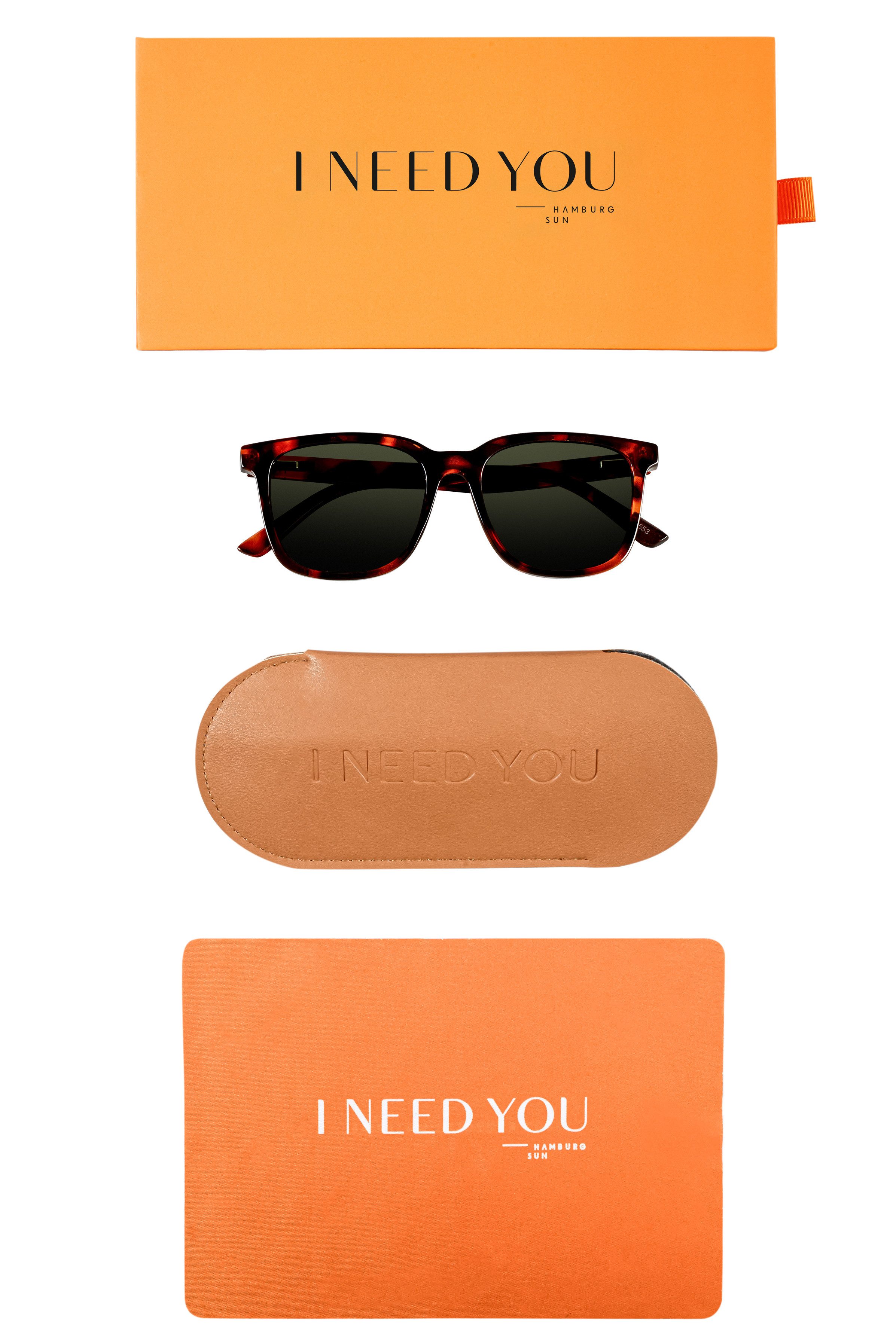 I NEED YOU - HAMBURG READERS Sonnenbrille Bali Federscharnier