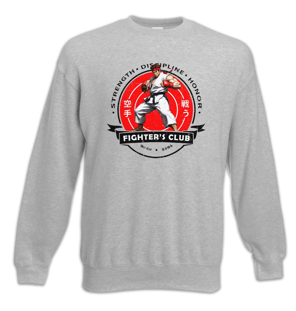 Sweatshirt Fighter's Club Ryu II Sweatshirt Fighter SF Karate Hadouken Street Ken