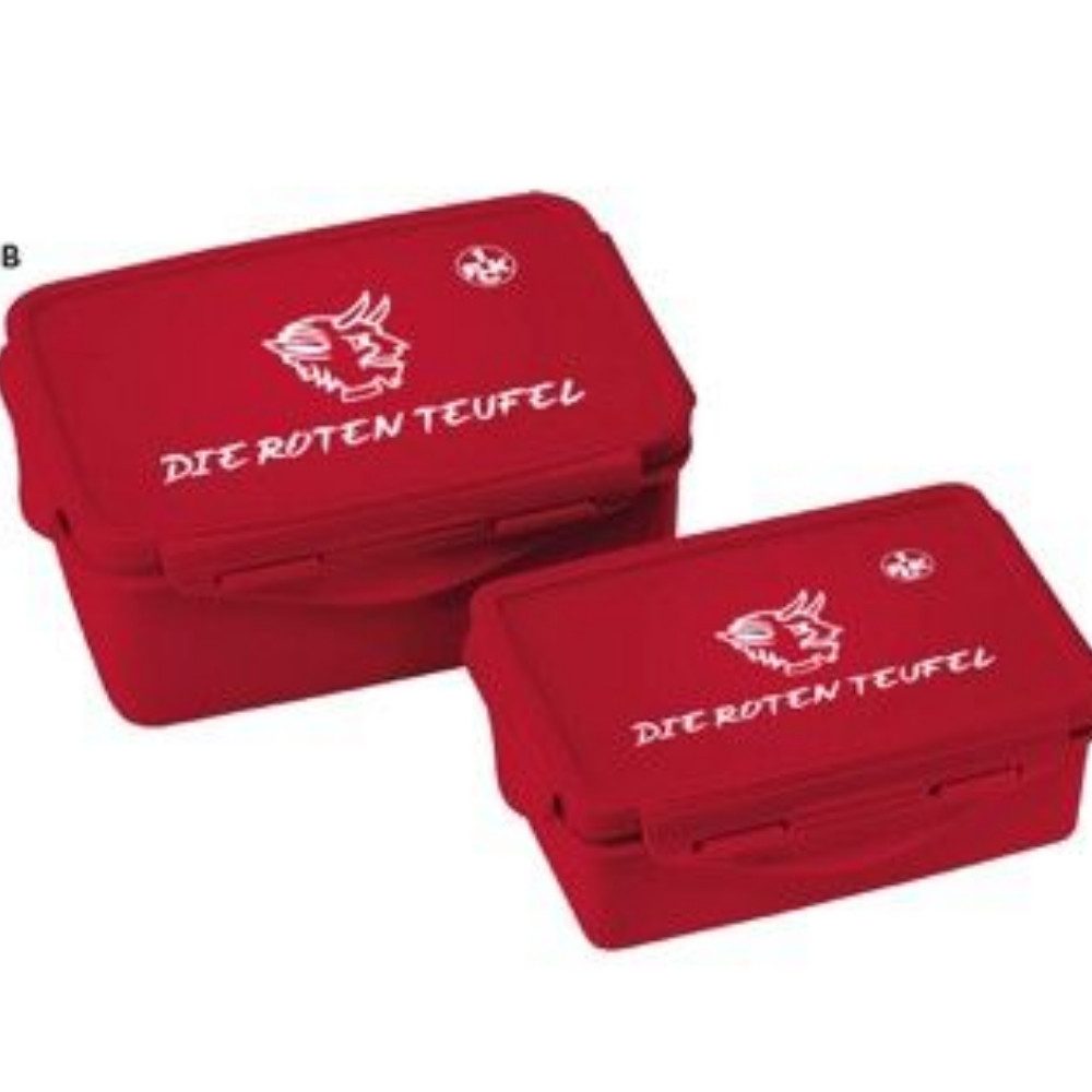 VertriebsArena GmbH Lunchbox FCK Brotdose 2er Set