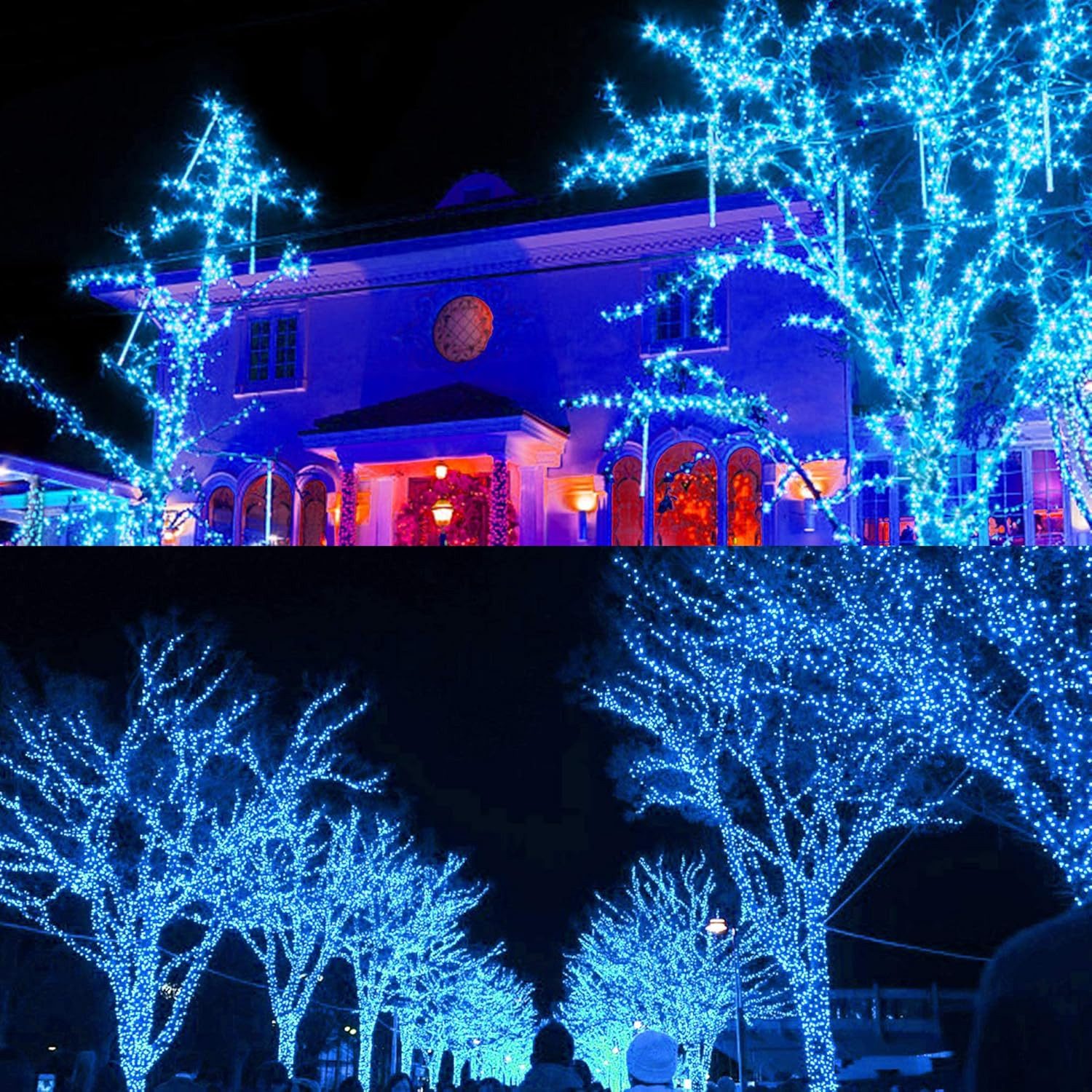 Qualra LED-Lichterkette 10-100LEDs Lichterkette Batterie Weihnachtsbeleucht günstig online kaufen