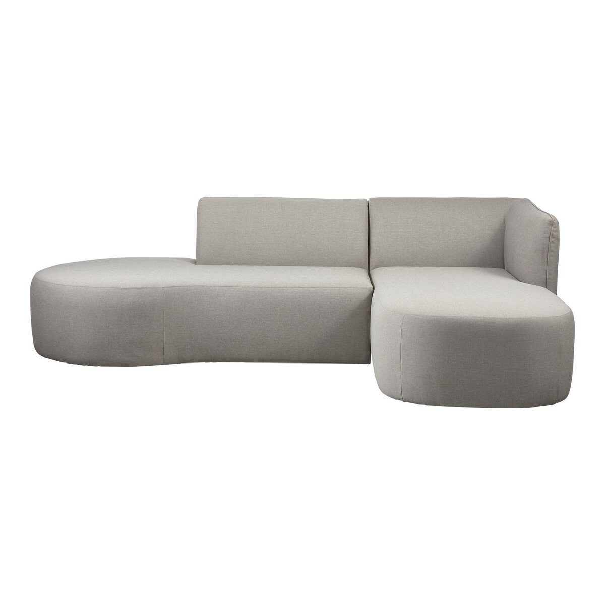 WOOOD Gartensofa, Großzügige Outdoor-Chaiselongue mit stilvollem Design, Wollen-Optik