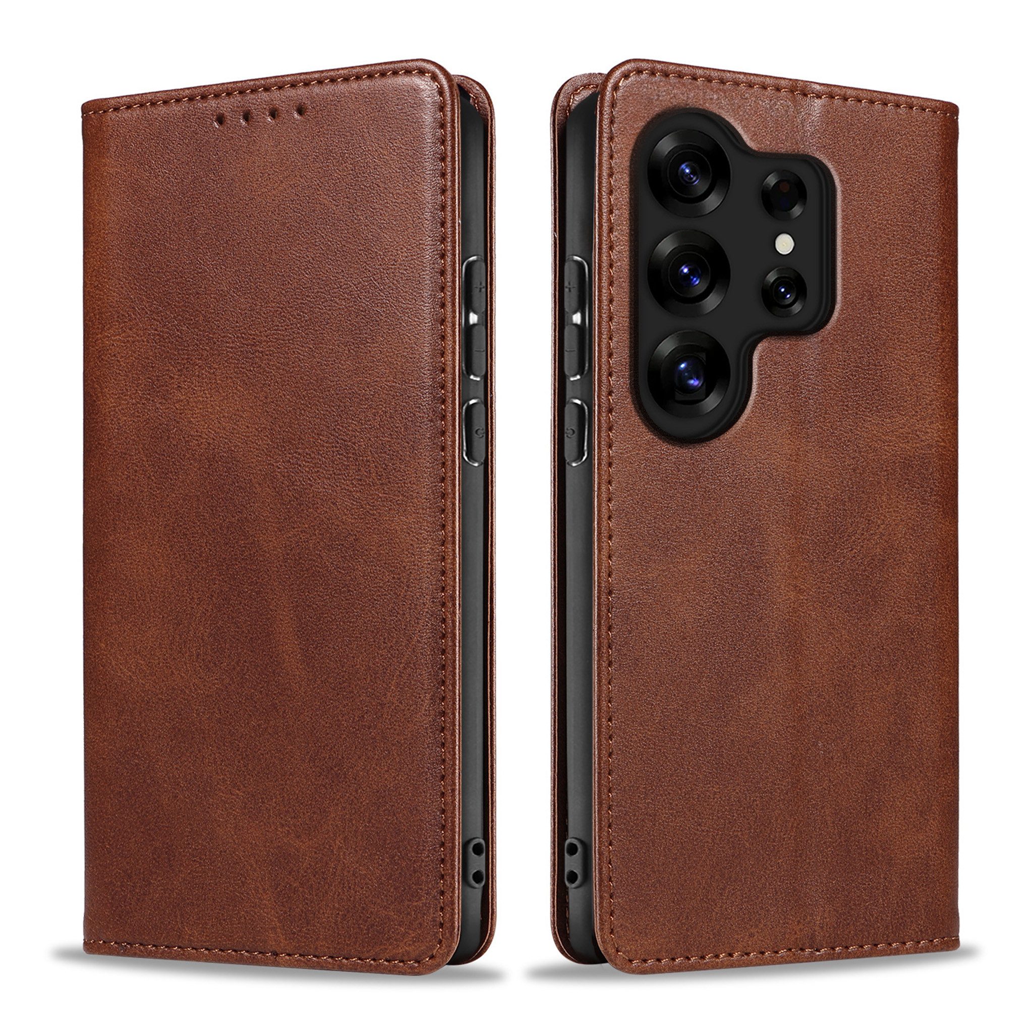 Tec-Expert Handyhülle Tasche Handy Klapp Hülle für Samsung Galaxy S26 Ultra, Cover Klapphülle Case mit Kartenfach Geldfach aufstellbar