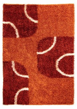 Hochflor-Teppich Hochflor - 318 x 221 cm - braun, morgenland, rechteckig, Höhe: 25 mm, Wohnzimmer, Einzelstück