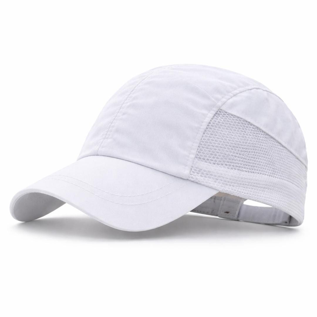 ZUKUNFTSENKEL Baseball Cap Outdoor Kappe Unisex Leicht & Atmungsaktiv mit Netz-Einsätzen (Sommer Basecap Herren & Damen) Laufkappe Sportkappe Schirmmütze