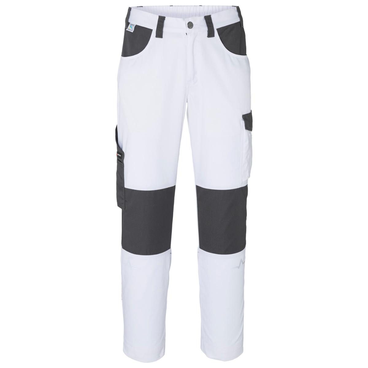 Kübler Arbeitshose workwear Herren Arbeitshose Hose ECO Cargohose weiß