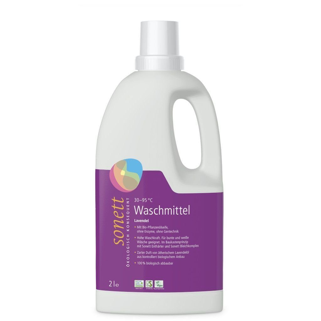 Sonett I Lavendel Baustein Liter Waschmittel Vollwaschmittel 2
