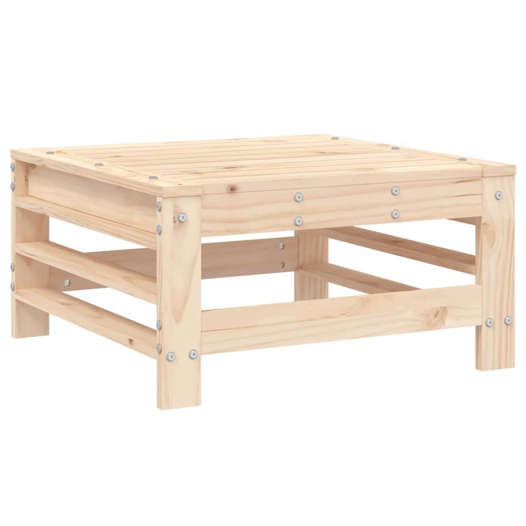 vidaXL Sofaelement Gartenhocker Massivholz Kiefer (1 günstig online kaufen