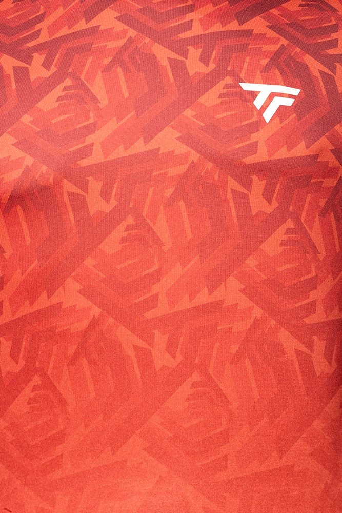Tecnifibre T-Shirt X-Loop (atmungsaktiv, Mesh-Einsätze) rot Herren