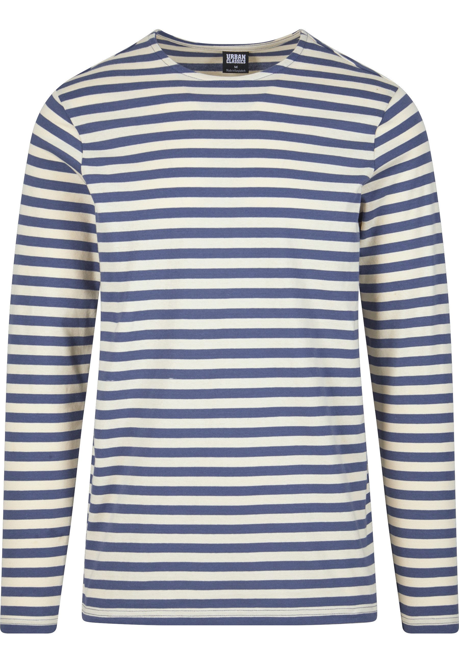 URBAN CLASSICS Langarmshirt Urban Classics Herren Regular Stripe LS (1-tlg)