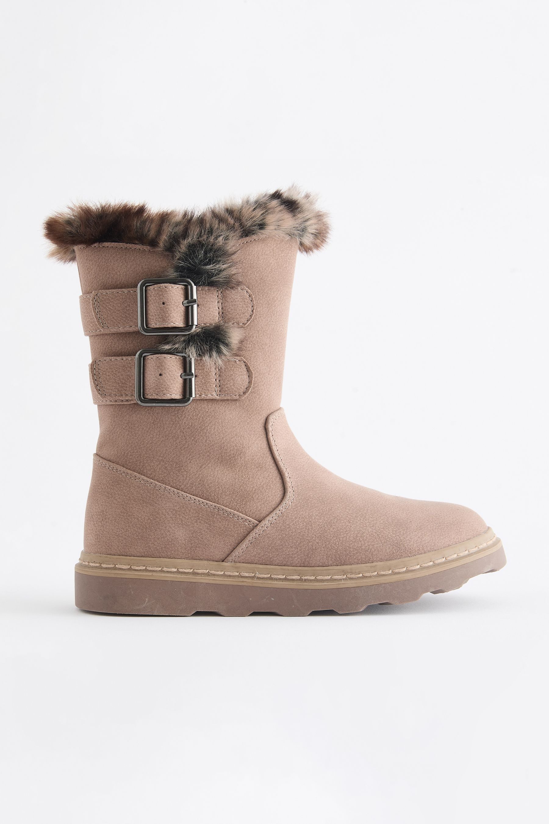 Next Warm gefütterte Сапоги mit Reißverschluss Winterstiefel (1-tlg)