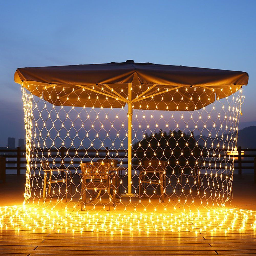 Housruse Lichternetz »LED-Fischernetz-Licht im Freien wasserdichtes  dekoratives Schnur-Licht«