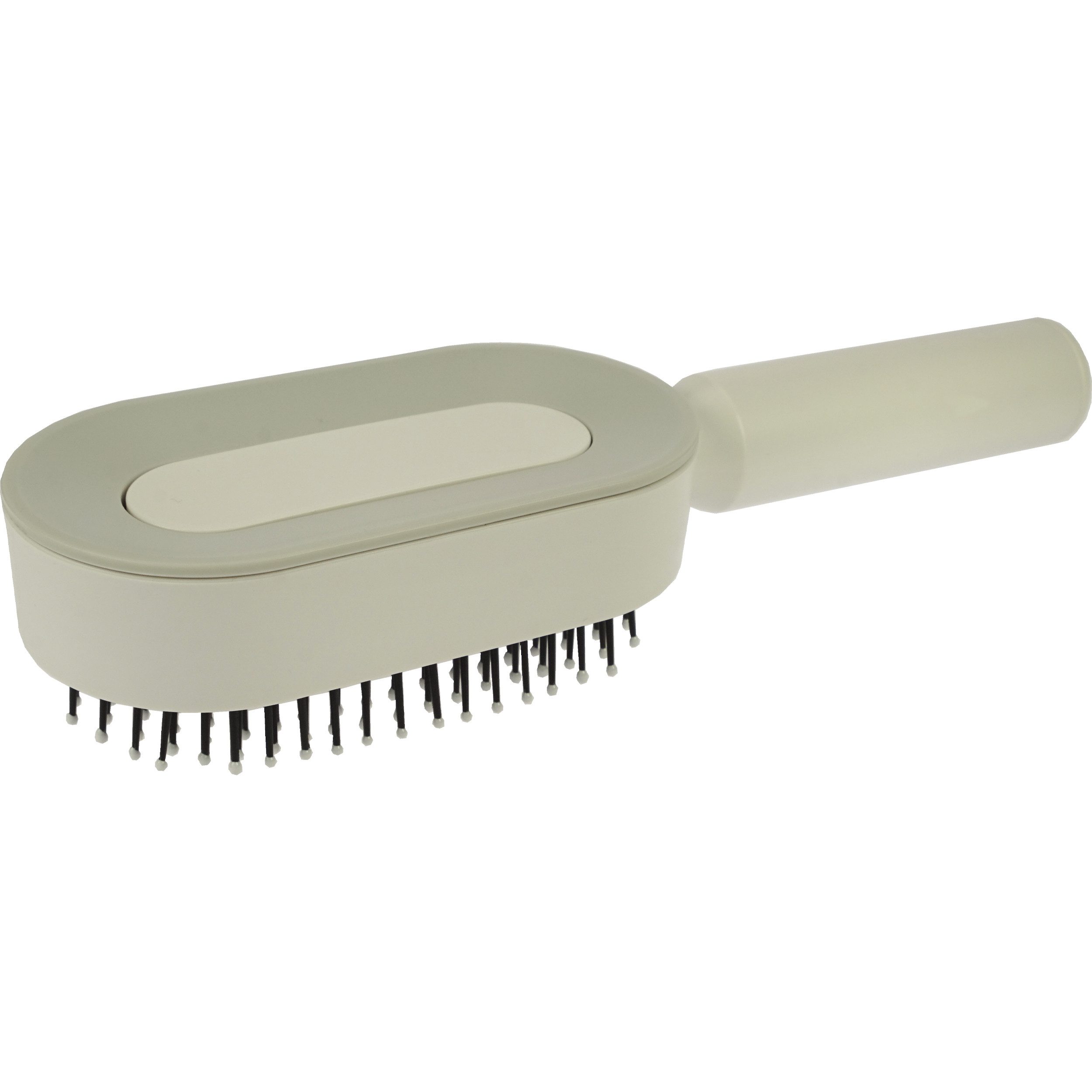 Fantasia Beauty Haarbürste Haarbürste Easy Clean, aus Kunststoff, Weiß, Länge: 25 cm, 1-tlg., Haarbürste, Bürste