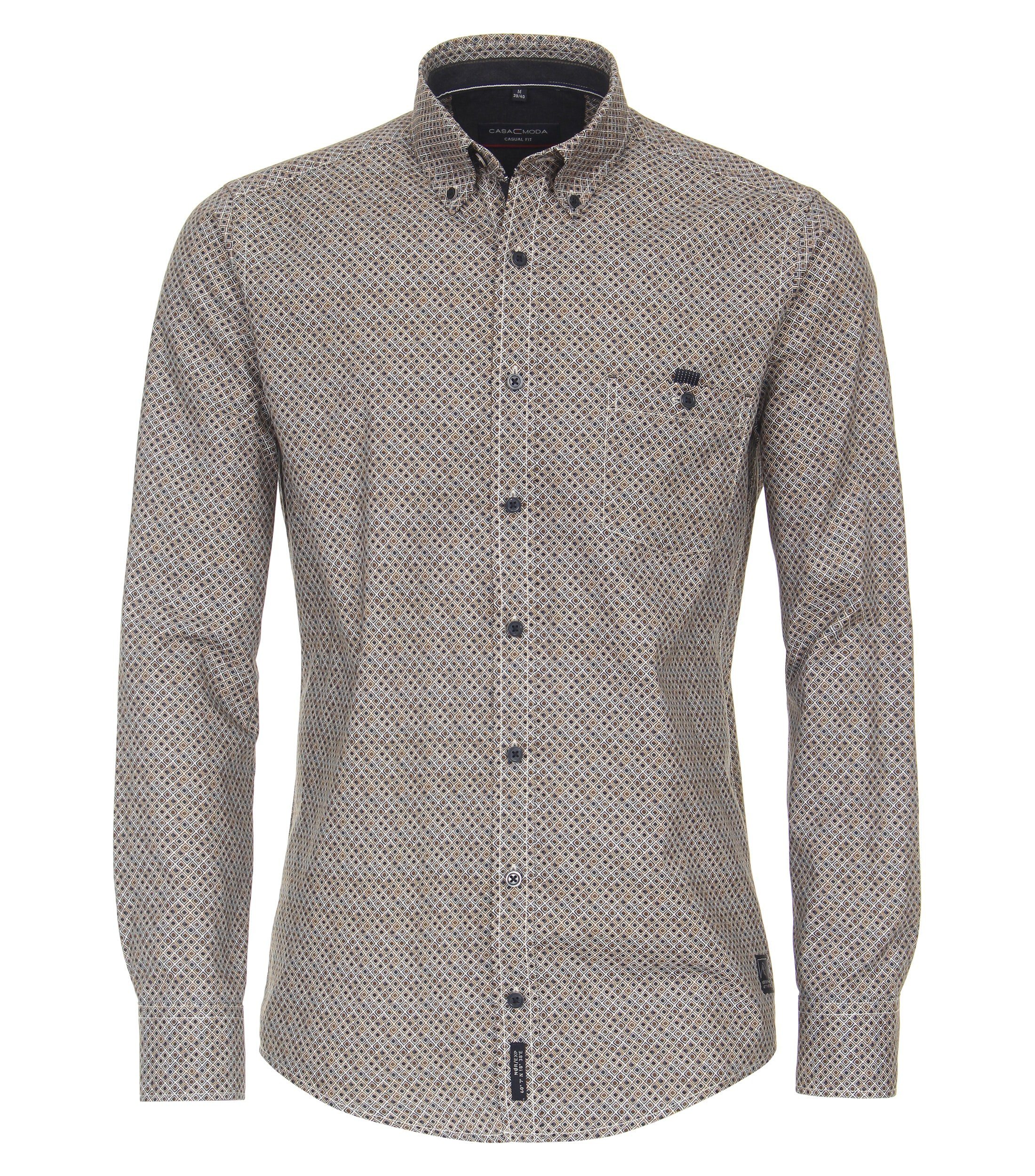 CASAMODA Flanellhemd "CASAMODA Flanellhemd kariert" günstig online kaufen