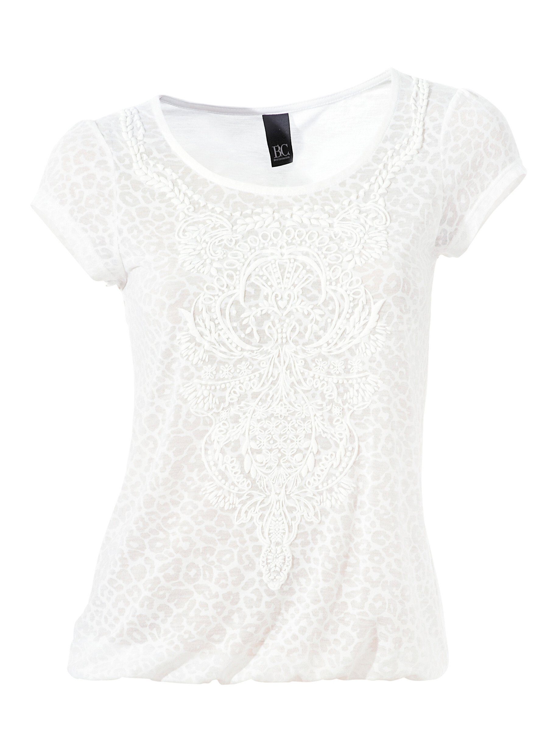 heine T-Shirt Rundhals-Shirt Kurzarm