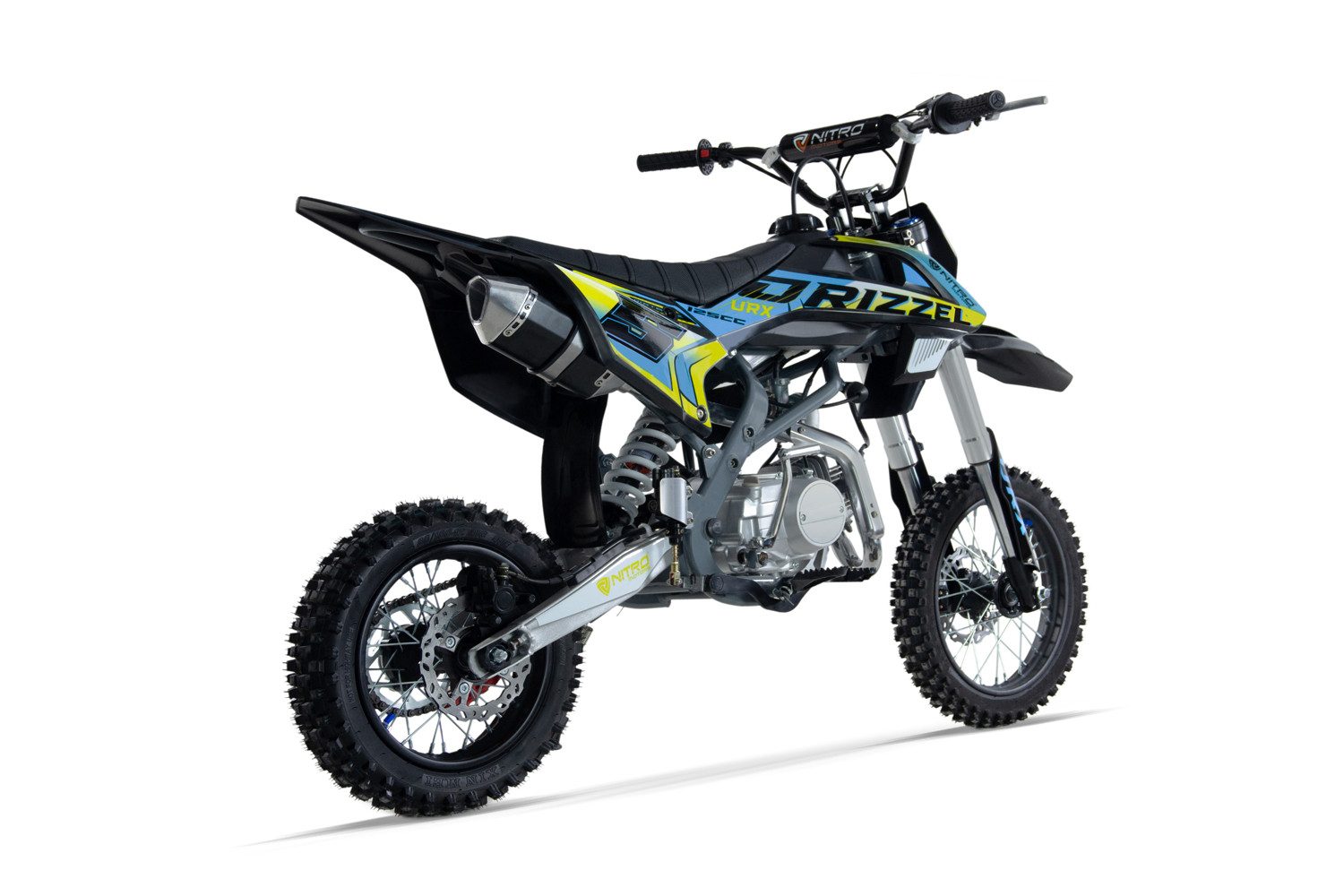 Smarty Dirt-Bike 125cc Dirtbike DRIZZEL UX URX 14/12 Kick Start