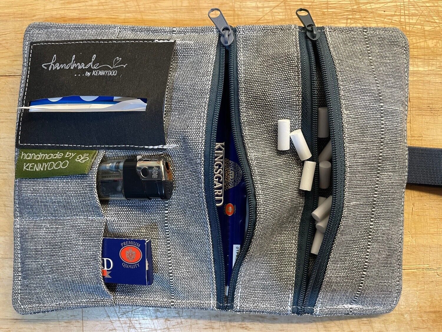 Taschen4life Mini Bag Tabakbeutel Roy, Stoff günstig online kaufen