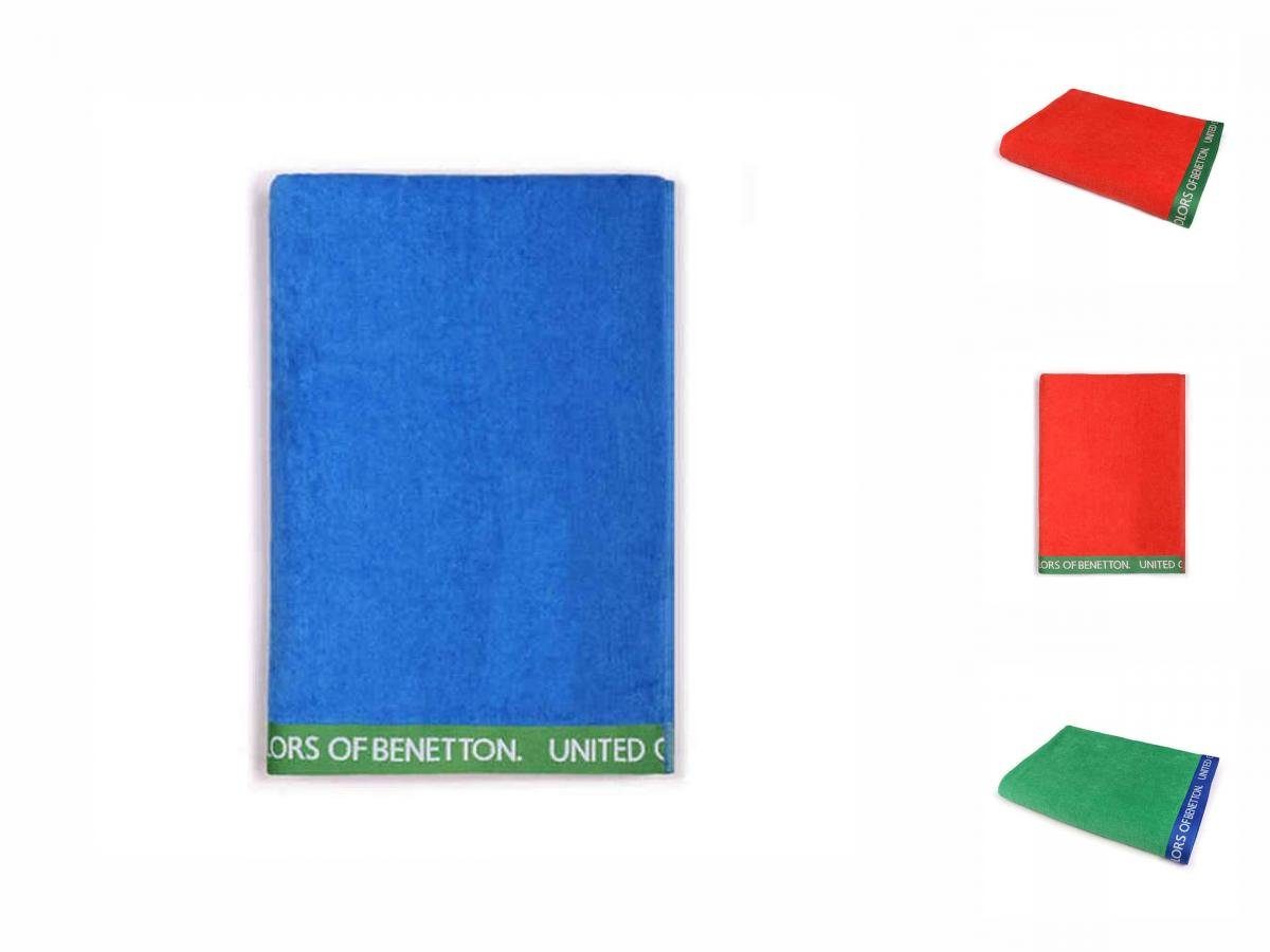 Benetton Handtuch »Strandbadetuch Benetton Rainbow Baumwolle Frotteegewebe  90 x 160 cm«