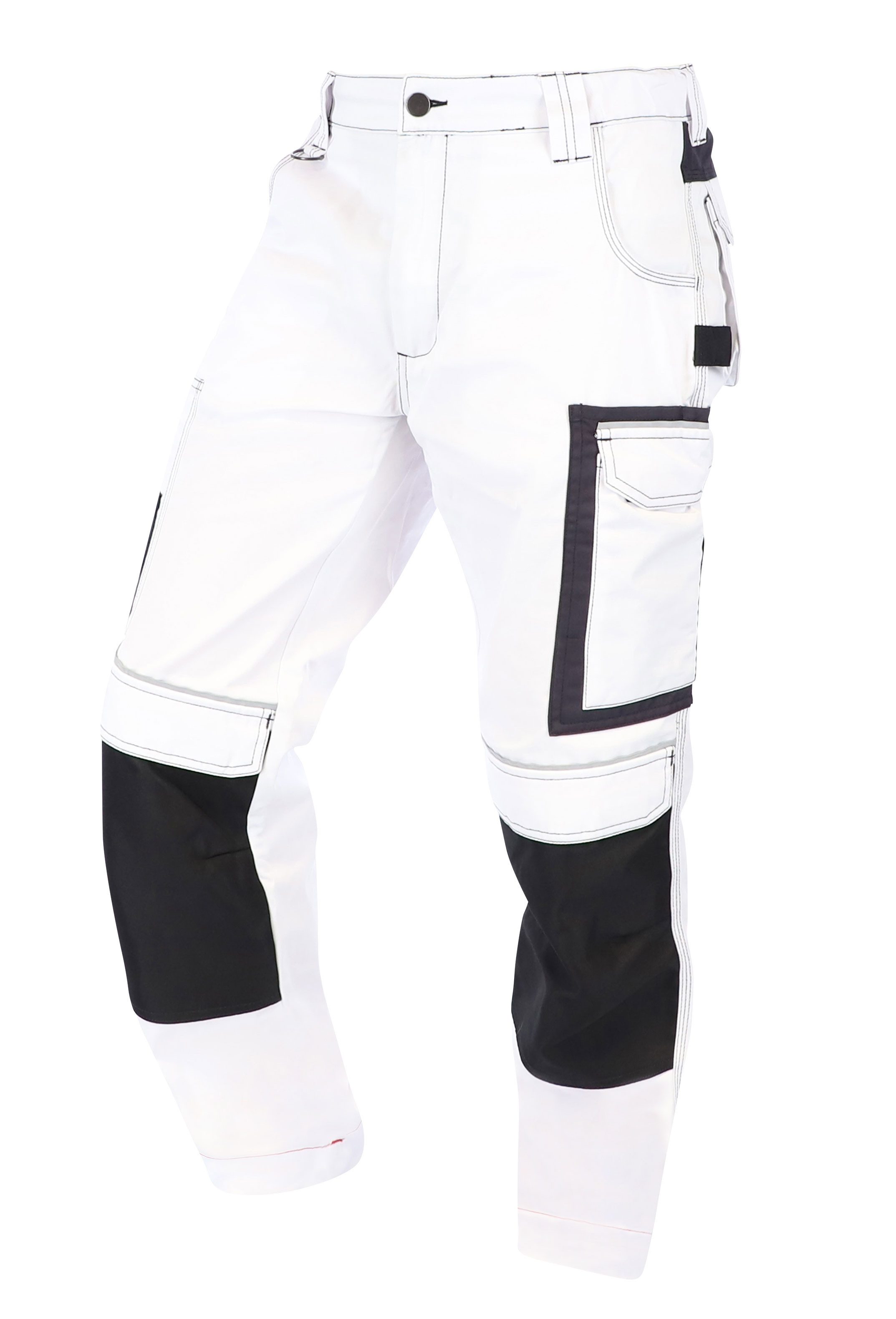 ELIWORX Arbeitshose Männer mit Stretch Einsatz - Bequeme Passform - Robustes Material Arbeitshose Herren ideal für Handwerk Heimwerk und Baugewerbe