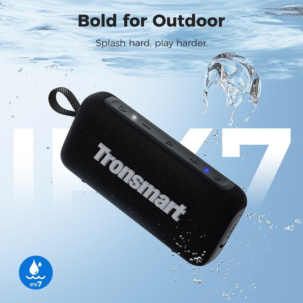 Tronsmart Trip 2 tragbarer Außenlautsprecher, IPX7 Wasserdicht Bluetooth-Lautsprecher (10 W)