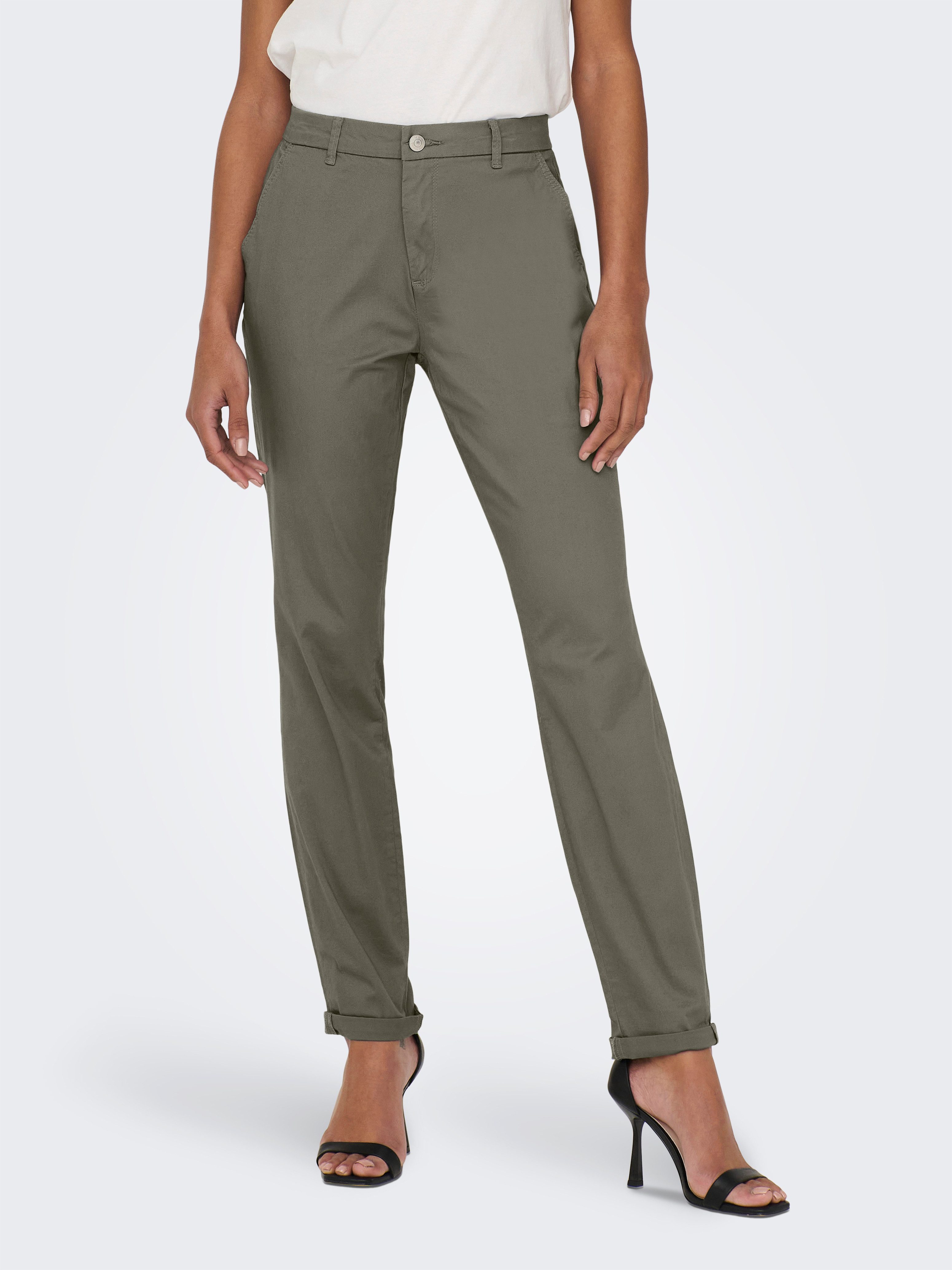 ONLY Chinohose ONLPARIS REG CHINO PANT gepflegte Hose mit schmaler Beinform günstig online kaufen