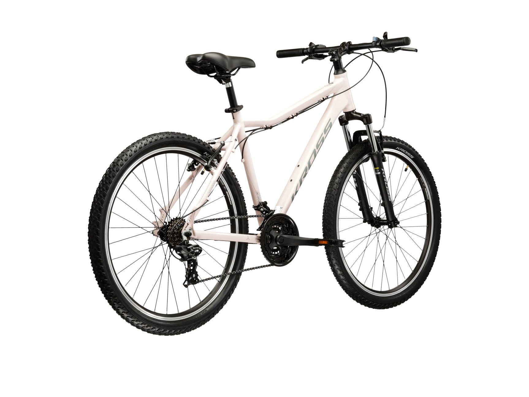 Kross Mountainbike KROSS Mountainbike Hardtail 26" LEA 1.0 rosa 21 Gänge, 21 Gang Shimano TOURNEY TY300 Schaltwerk, Kettenschaltung