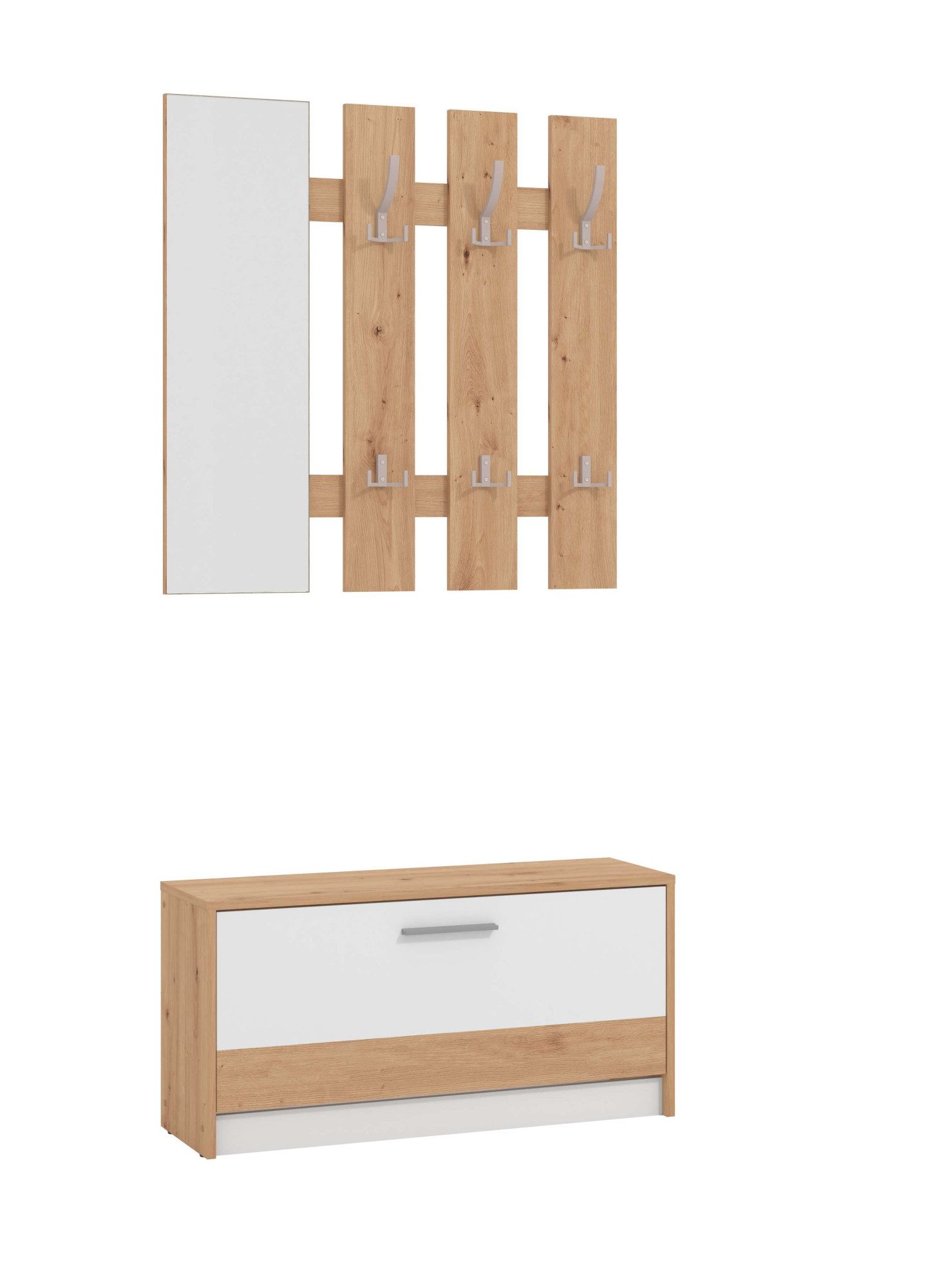 INOSIGN Garderoben-Set "Rimini, Set 2tlg" 2 Stk. tlg. bestehend aus Gardero günstig online kaufen