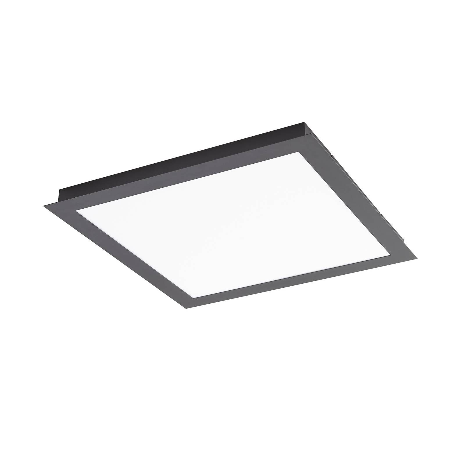 Lucande LED Panel Leicy, 1 x 34 W LED + 3 W RGB, Farbwechsel RGB + weiß
