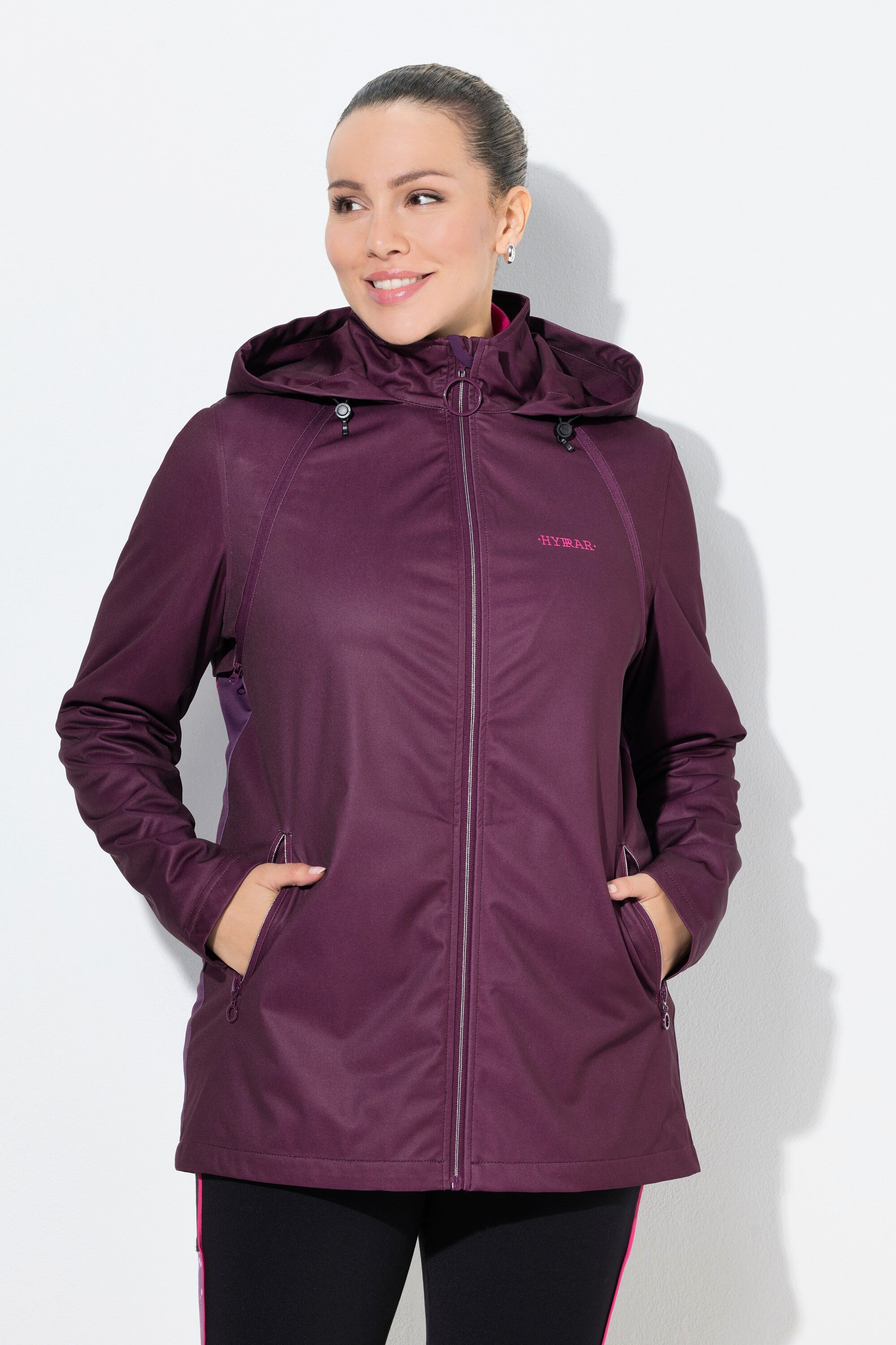 Ulla Popken Funktionsjacke HYPRAR 2-in-1-Funktionsjacke wasserabweisend günstig online kaufen