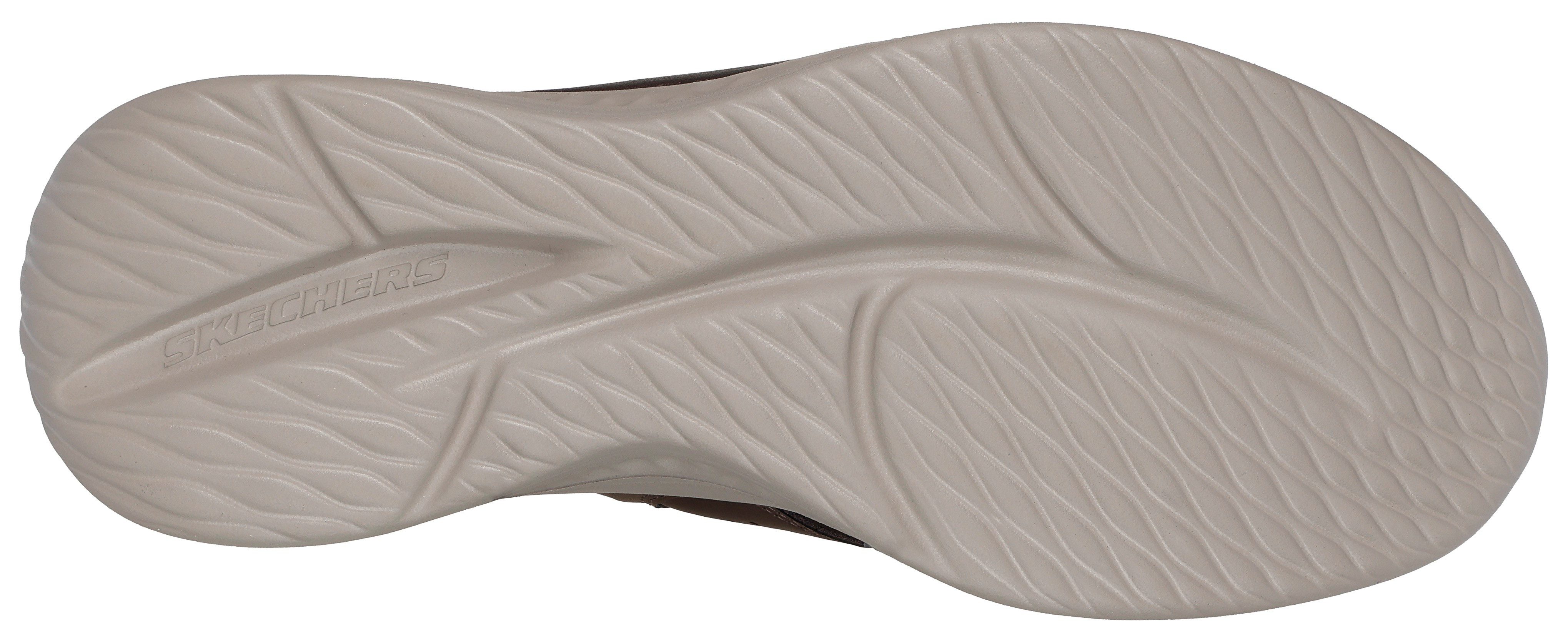 Skechers SLADE Slip-On Sneaker Komfortschuh mit komfortablem Heel Pillow™ Fersenkissen