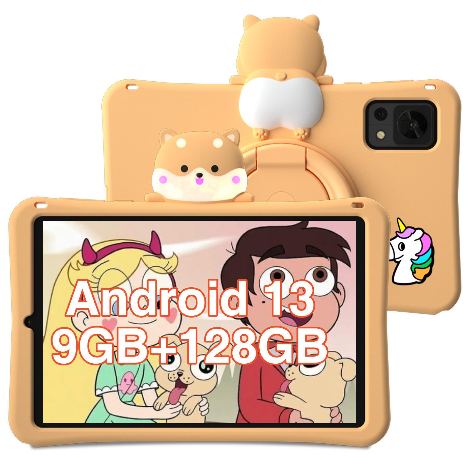 DOOGEE T20 MINI KID 128GB ROM+4GB RAM,8.4" FHD+ Display Kinder Tablet (8.4", 128 GB, 4G, Kindersicherungs Kinder Tablet,Dualband-WLAN/BT5.0/TUV/DRM L1)