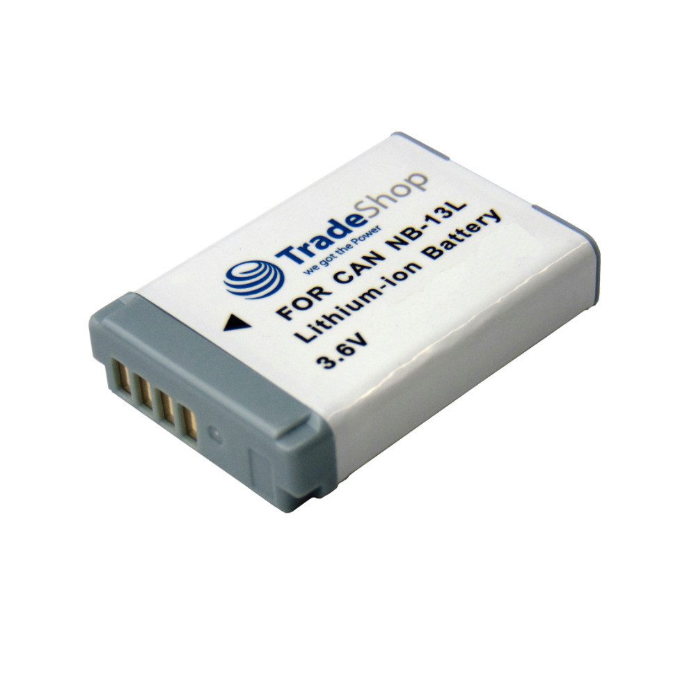 Trade-Shop 2in1 Set passend für G9 X Mark II SX620HS SX720HS Ladegerät + Kamera-Akku Li-Ion 1250 mAh (3,6 V), Für 220V Steckdose und 12V/24V Kfz Zigarettenanzünder