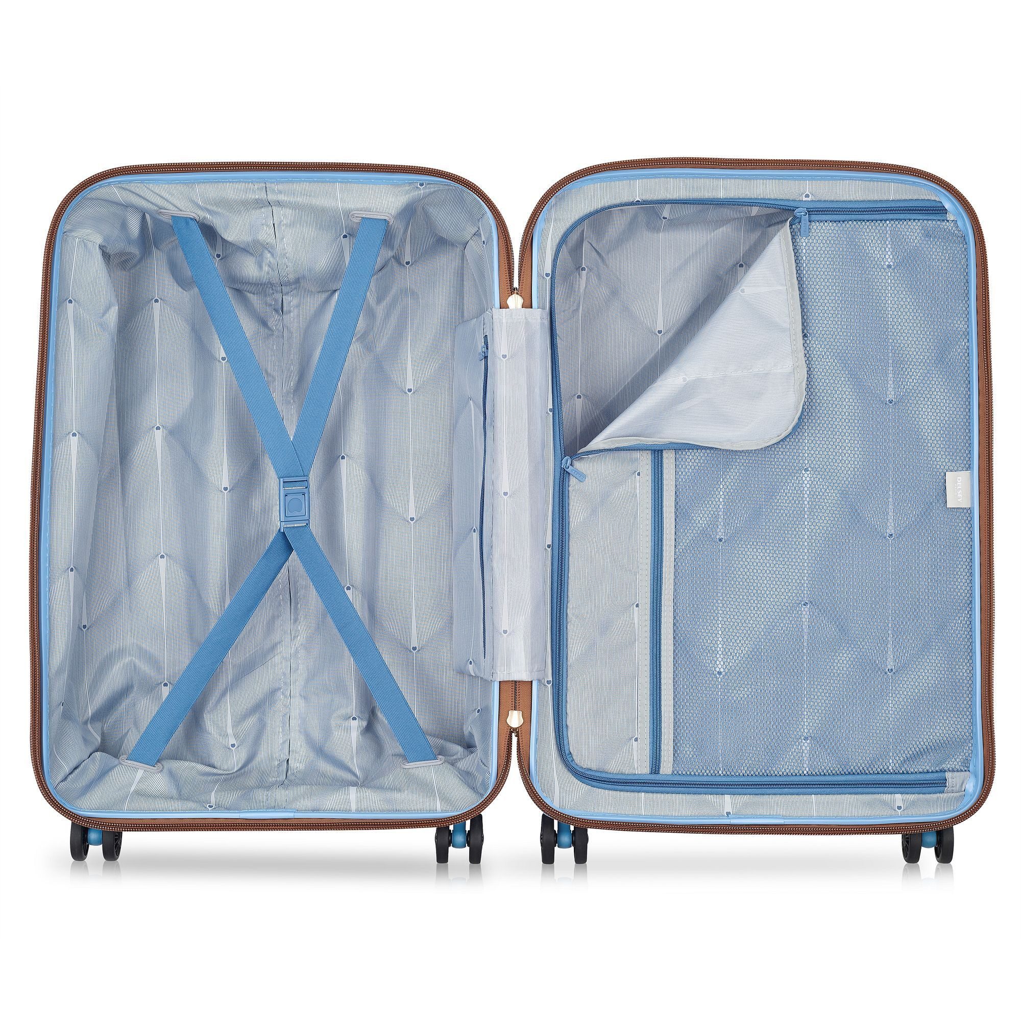 Delsey Paris Hartschalen-Trolley Freestyle, 4 Rollen, ABS