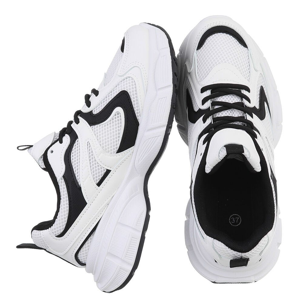 Ital-Design Damen Low-Top Freizeit Sneaker (88828529) Keilabsatz/Wedge Snea günstig online kaufen