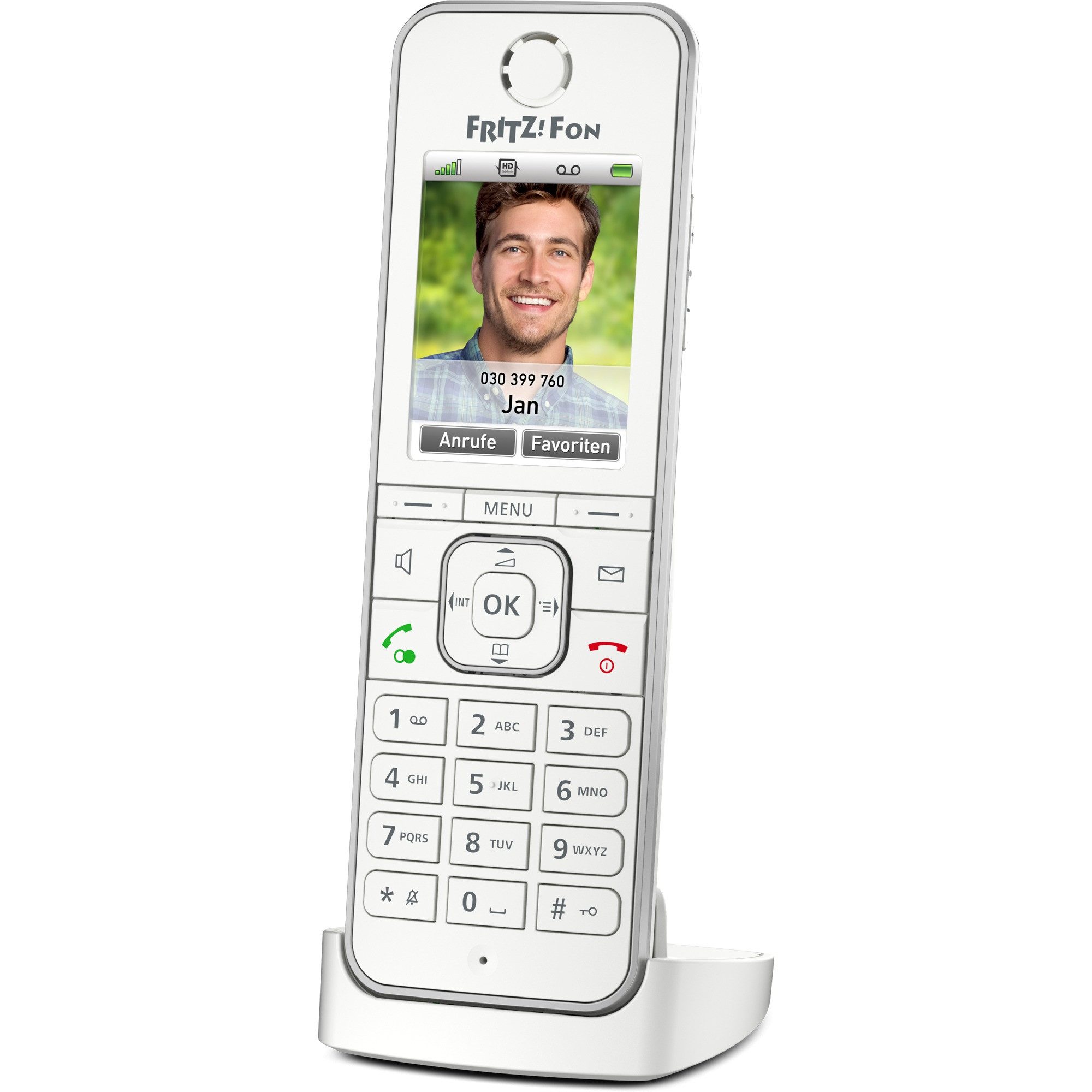 Fritz! FRITZ! Fon C6, Mobilteil Schnurloses DECT-Telefon