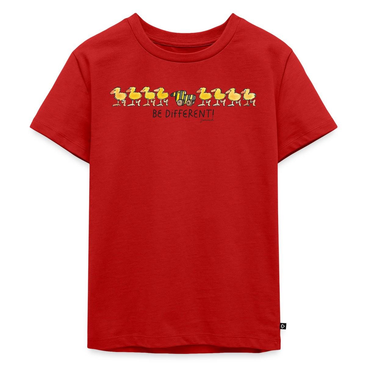 T-Shirt Janosch Tigerente Be Different Kinder Premium T-Shirt
