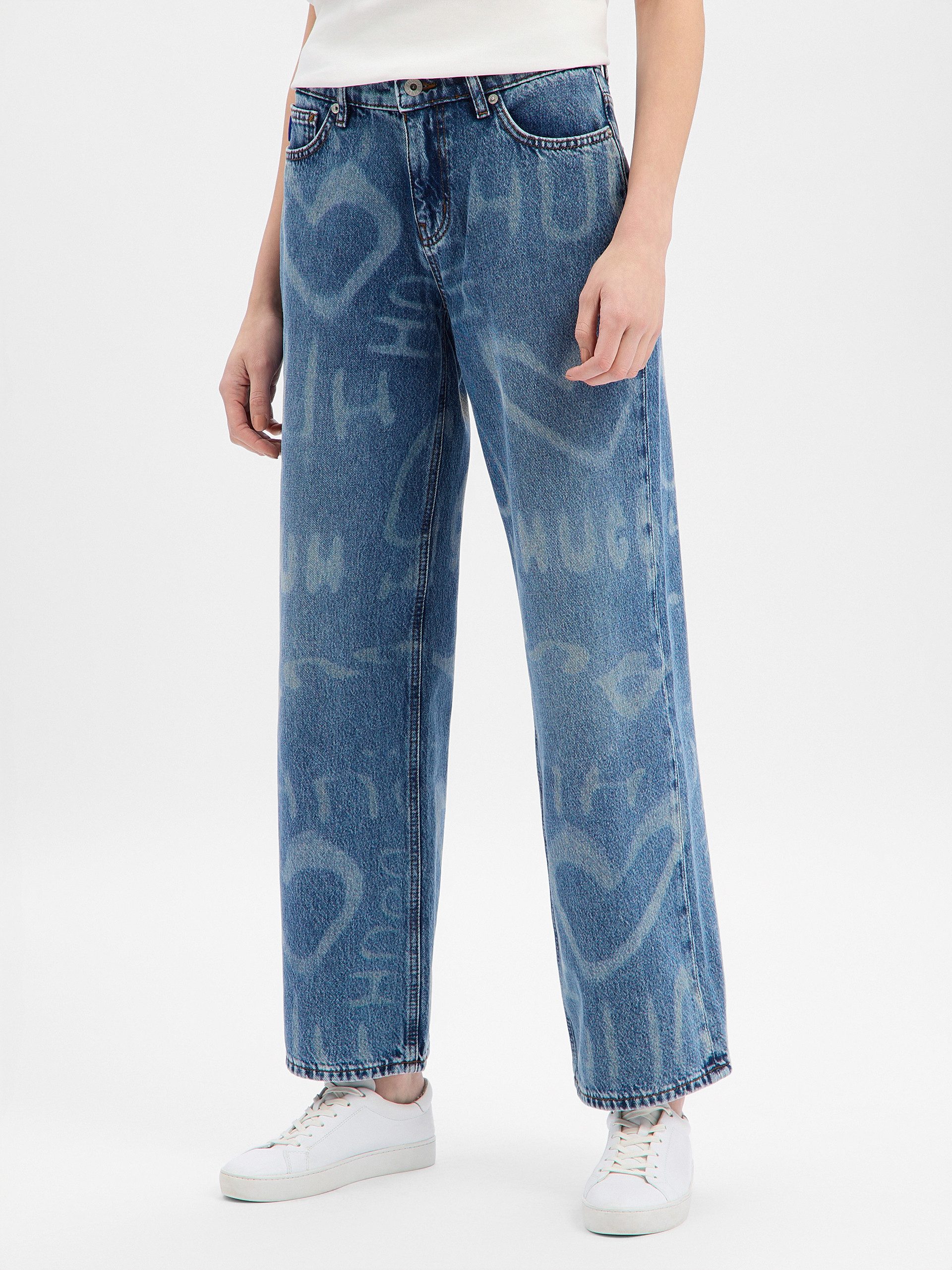 HUGO Blue Schlagjeans Gamala