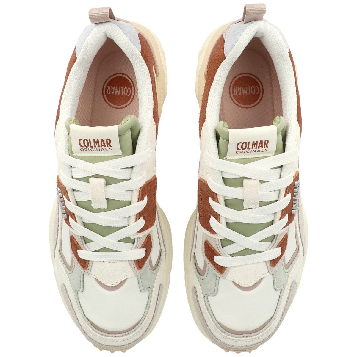 Colmar Garner Vibe Damen Sneaker Turnschuhe, Sportschuhe, Freizeitschuhe, Halbschuhe, Schnürschuhe