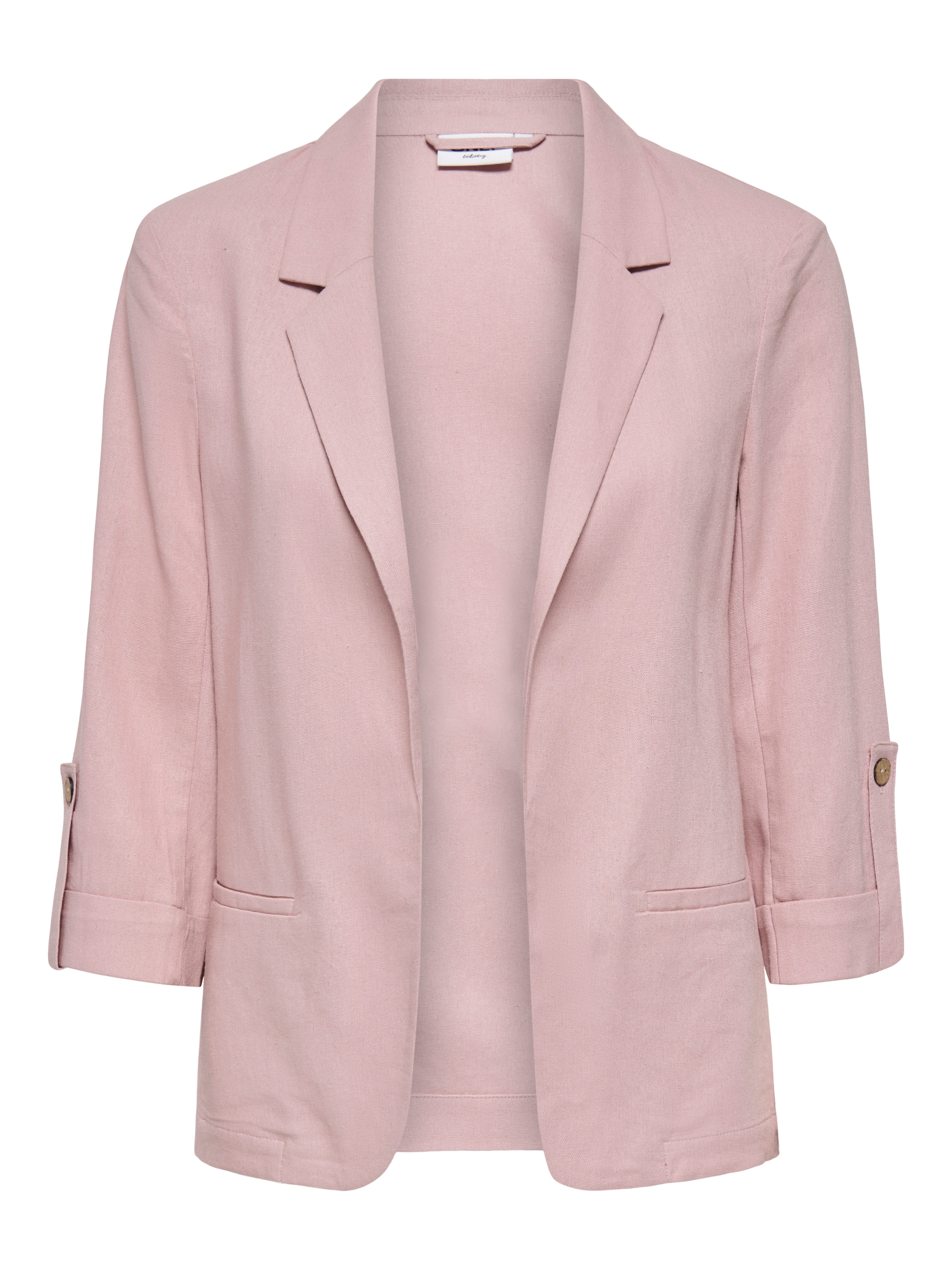 ONLY Kurzblazer ONLGOA 3/4 UNLINE LINEN BL BLAZER CC TLR mit Leinen