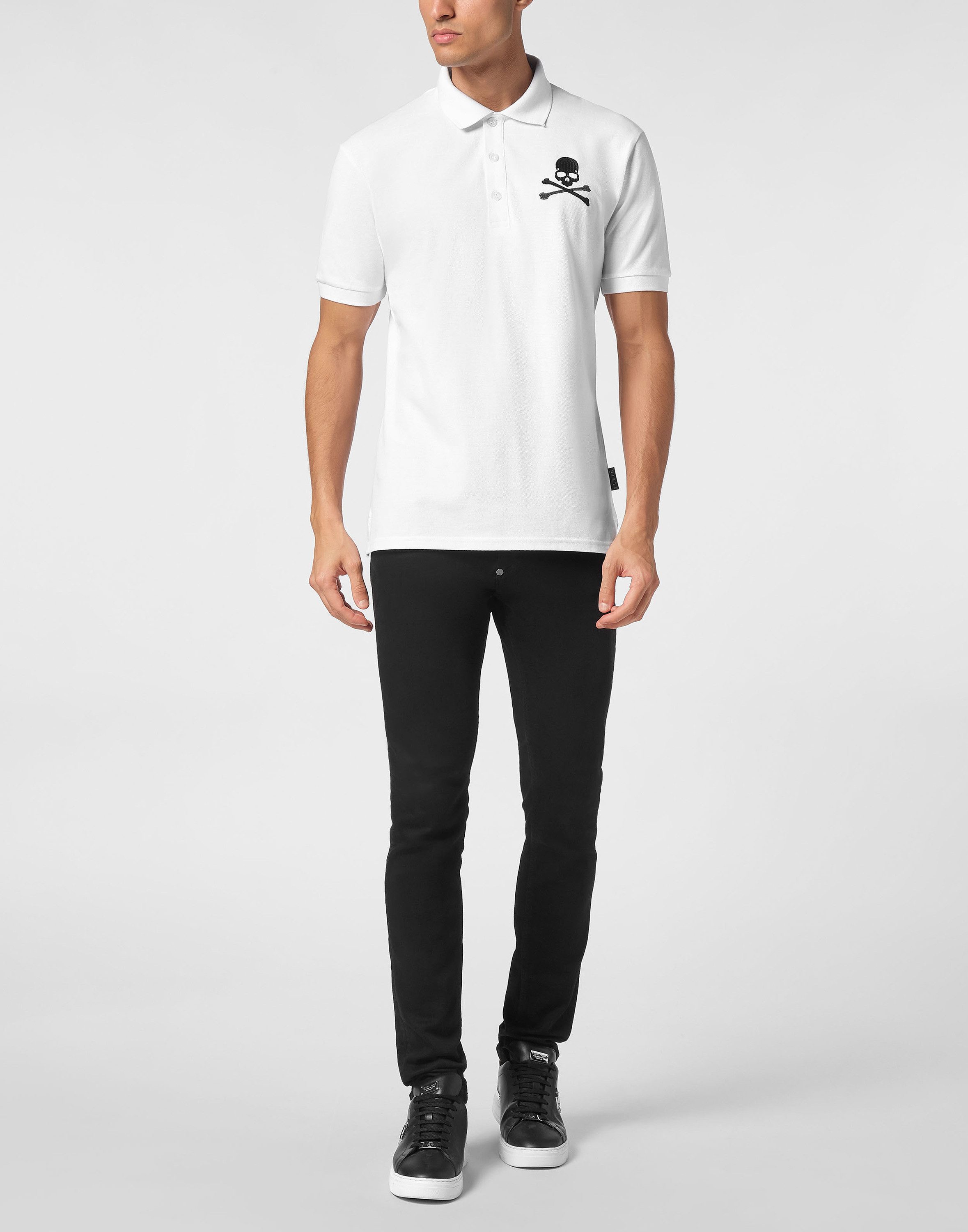 PHILIPP PLEIN Poloshirt Skull&Bones
