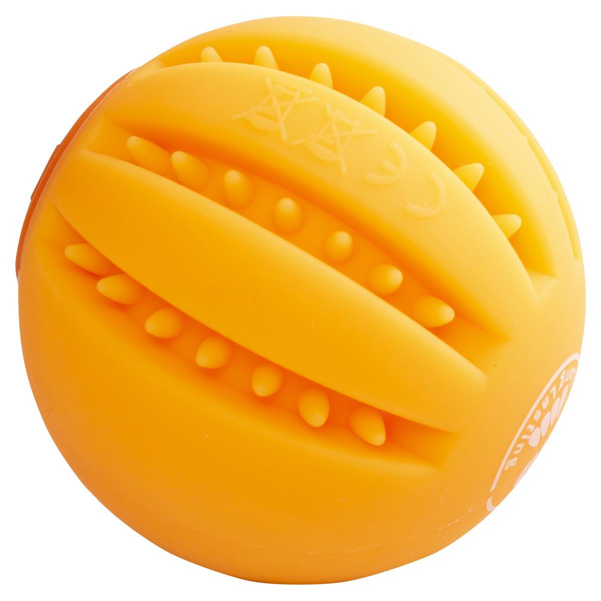 Tierball Hundespielzeug LED Flash Ball USB orange