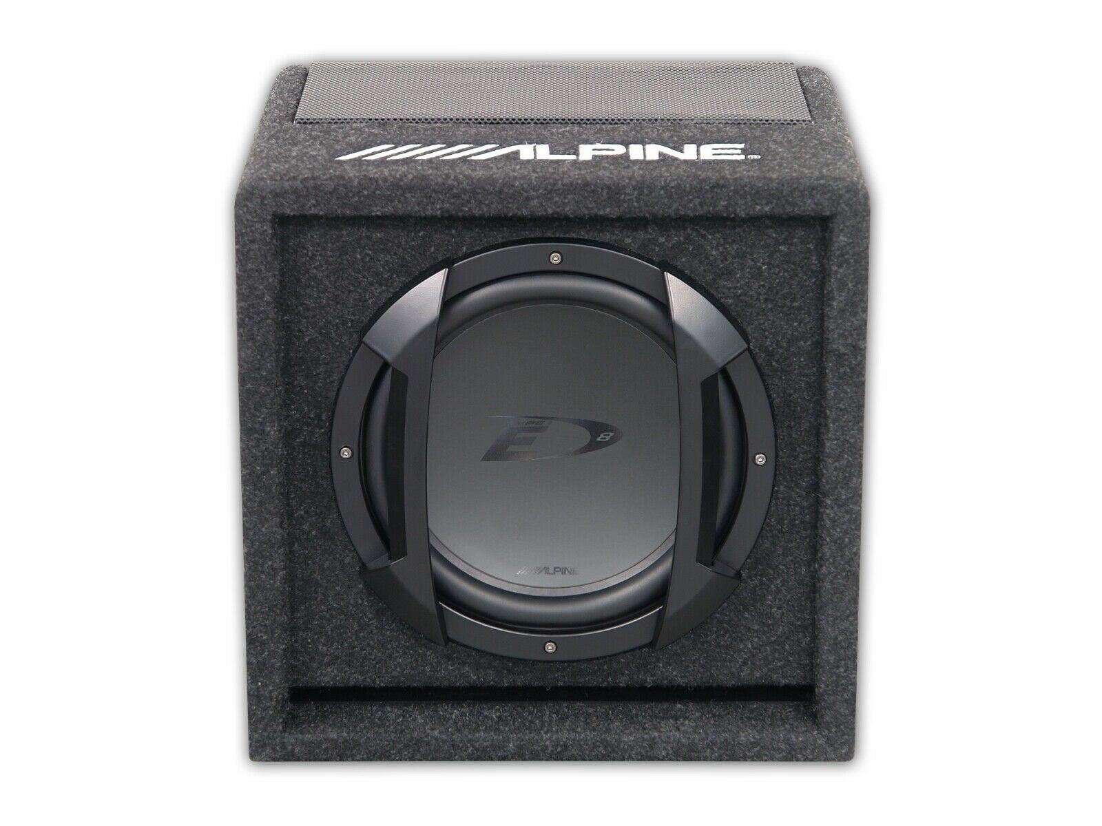 DSX Alpine passend für VW Vorn Hinten (180 W) Auto-Lautsprecher ab Polo 9N 2005 Tür Subwoofer Set