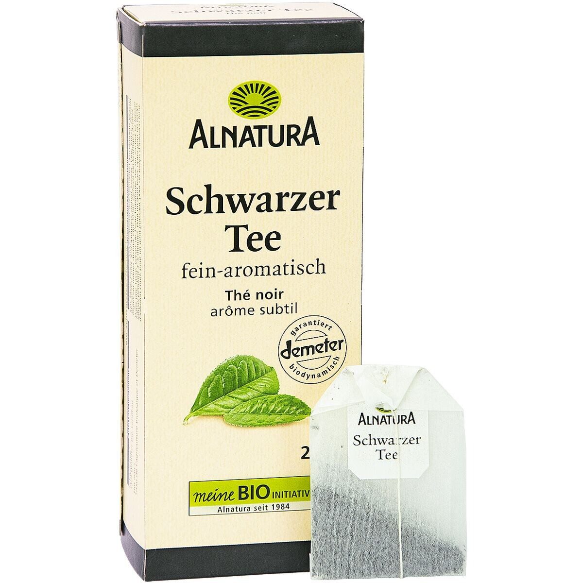 Alnatura Tee Schwarzer Tee, Schwarztee, 20 Aufgussbeutel