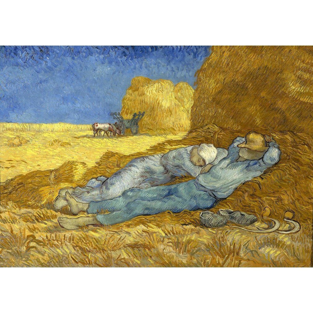 Puzzle ENJOY Puzzle Vincent Van Gogh: Mittagsruhe 1000 Teile