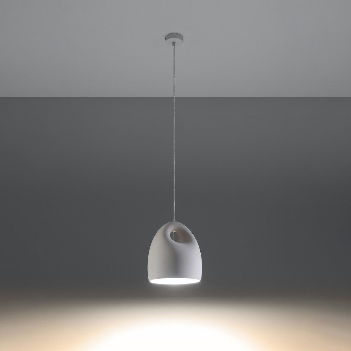 SOLLUX lighting Hängeleuchte Keramik-Pendelleuchte Bukano, Nicht enthalten